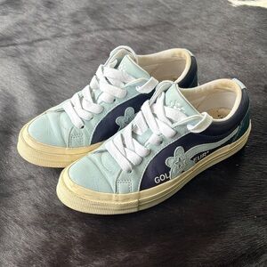 Golf Le Fleur Women’s Sneakers - Light Blue and Cream